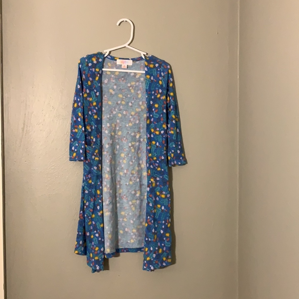 Girls LuLaRoe longline cardigan